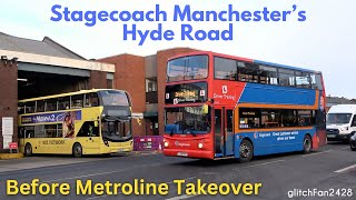 Farewell Hyde Road Stagecoach Manchester Before Metroline Takeover [upl. by Sondra]