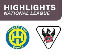 Davos vs Fribourg 12 – Highlights National League [upl. by Asilla899]