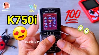 Review Sony Ericsson K750i  Game on K750i  Ba Bồng TV [upl. by Aneerehs]