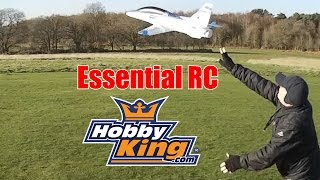 ESSENTIAL RC FLIGHT TEST HobbyKing Tornado 75 EDF Sports Jet [upl. by Ayekram536]