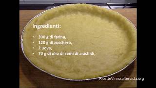 Pasta frolla senza lattosio  ricetta base [upl. by Warton]