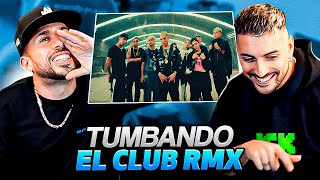 REACCION A TUMBANDO EL CLUB CON DE LA GHETTO [upl. by Lladnar]