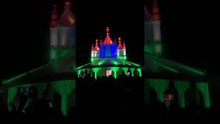 Light Show StGeorge Jacobite Syrian ChurchKizhumury [upl. by Anires]