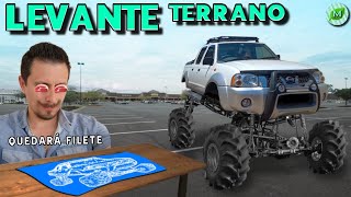 BODYLIFT A LA TERRANO FRONTIER NAVARA D22 NP300 MENTA [upl. by Odnamra]