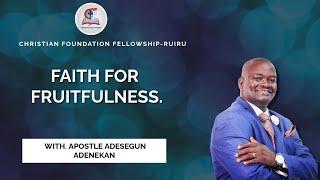 Apostle Adesegun Adenekan • Faith Conference Day One • 23th October 2024 [upl. by Nomelc]