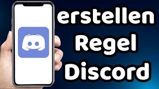 wie Erstellt man einen Regel Channel im Discord 2023 [upl. by Ariat]