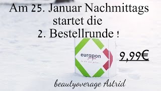 Eurapon for you Box  Winter Edition  2 Runde am 25 Januar  beautyoverage Astrid [upl. by Pelagias]