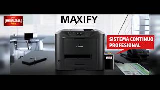 Impresora Canon Maxify MB5410 con Sistema Continuo [upl. by Crystal]