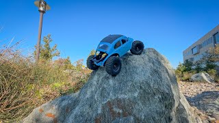 TRX4m VW Beetle Playing on the Rocks [upl. by Vesta238]