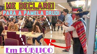 ME DECLAREI EM PÚBLICO COM UM MARIACHI ft PÂMELA DRUDI [upl. by Eelatsyrc]