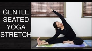 Gentle Seated Yoga Stretch for All Levels  30 Minutes [upl. by Ileyan]