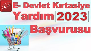 Kırtasiye Yardımı Başvurusu Nasıl Yapılır 2023  Sed Yardımı Başvurusu Nasıl Yapılır 2023 [upl. by Beetner]