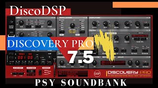 discoDSP  Discovery Pro 75  Psy Soundbank [upl. by Stew]