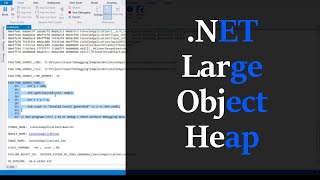 Bloated NET application  Try searching the large object heap using WinDBG [upl. by Mcnally]