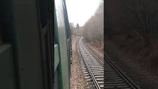 BR 2MT 78019 charges towards eridge station the spa valley railway [upl. by Braun]