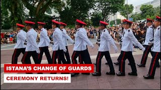 Istanas Change of Guards Ceremony Returns [upl. by Dunlavy807]