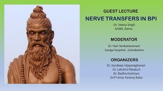 Guest lecture Nerve Transfer in BPI [upl. by Ellehsat]