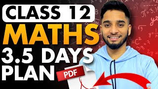 Class 12th Maths  Last 3 days plan🔥 class12 [upl. by Mandelbaum534]