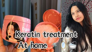 Kota double care keratin treatment honest review  keratin treatment at home [upl. by Kalli]