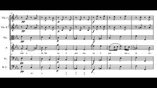 Stabat Mater G B Pergolesi Score Animation [upl. by Ydnis960]