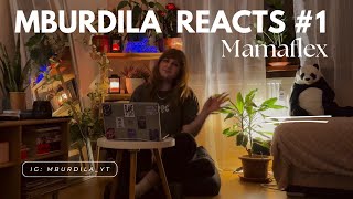 Mburdila reacts 1  Mamaflex ორი ახალი ტრეკი  sicrio და TRIFECTA ft Tsoko [upl. by Canute]