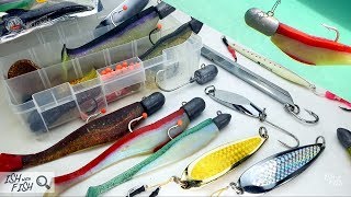 ULTIMATE Lingcod Rockfish Lure Tutorial  Underwater Lure Action [upl. by Aihsit794]