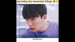 Jay being super shy around Sung hoon 🤭😆 kdramabl KBL eccentricromance BL boyslove bledit [upl. by Adihsar91]