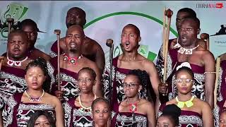 ESwatini Royal Police Choir  Tibongo TeNkhosi  D Gamedze [upl. by Dyche]