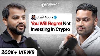 The Crypto Expert Bitcoin Donald Trump USA amp Elon Musk  Sumit Gupta  CoinDCX FO280 Raj Shamani [upl. by Oznerol561]