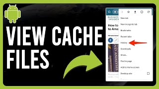 How To View Cache Files On Android How To Access Cache Files On Android [upl. by Anned]