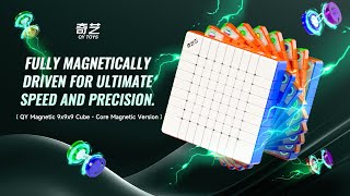 Fully magnetically driven for ultimate speed and precision  QY Magnetic 9x9x9 released [upl. by Clovah]