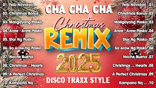 CHRISTMAS SONGS MEDLEY DISCO 2024  DISCO TRAXX  CHRISTMAS SONGS 2025 [upl. by Imarej]