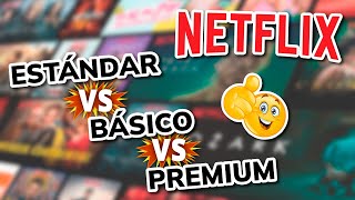 ➡️ Diferencias entre Netflix Estandar vs Básico vs Premium 2024 [upl. by Danelle]