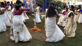 Thiruvathira  Onam Melam 2k17  Stanley Medical College [upl. by Sherwood]