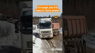 Volvo power 😎 truck lkw camion bigrig volvotrucks job work power [upl. by Ecinreb]