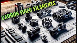 Carbon Fiber 3D Printer Filaments What Are They Good For [upl. by Libnah224]