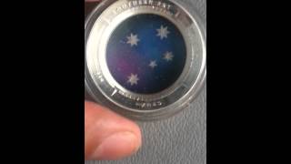 5 dollars silver crux southern sky 2012 Australia [upl. by Aizirk]