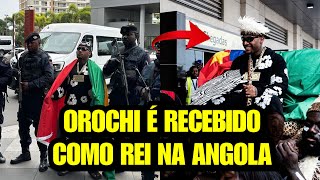 OLHA COMO FOI A CHEGADA DO OROCHI EM LUANDA NA ANGOLA  TRAP 24 HORAS [upl. by Flosser]