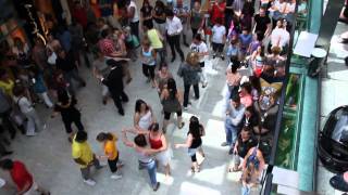 Flashmob Salsa Club Salzburg  Europark 1st edit [upl. by Ayrb215]