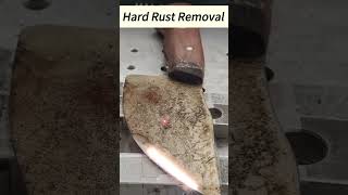 Hard Rust Removal lasercleaning cleaning [upl. by Birchard]