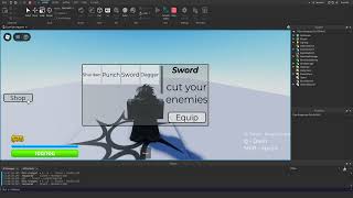 making fun pvp game in roblox 1 [upl. by Yrome]