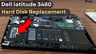 Dell Latitude 3480 Dard Disk Replacement  Install SSD M2 2242 in Dell Latitude 3480 [upl. by Adiela]