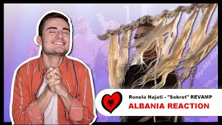 Eurovision 2022 Albania REVAMP Reaction  Ronela Hajati quotSekretquot [upl. by Patrica]