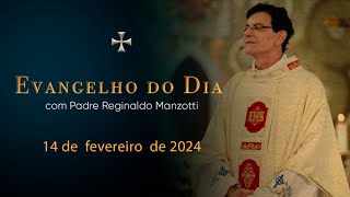 EVANGELHO DO DIA  14022024  Mt 5118  PadreManzottiOficial [upl. by Akelam]