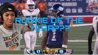 GET MALIK NABERS OUT OF NEW YORK New York Giants VS Dallas Cowboys Full Game Highlights Reaction [upl. by Elleiram]