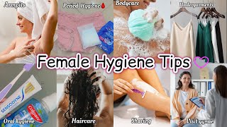 15 Feminine Hygiene Tips Every Girl needs to know✨  Female Hygiene Tips [upl. by Westleigh]