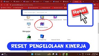 CARA RESET PERENCANAAN KINERJA PMM DENGAN GOOGLE FORM [upl. by Razec]