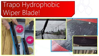 Proton X50 saya menukar wiper blade baru brand Trapo Hydrophobic Wiper Blade best [upl. by Shepard288]