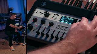 Yamaha  DTX10 amp DTXPROX  Using LiveSet To Play Stereo Backing Track On The DTXPROX Module [upl. by Onida]