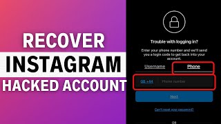 How to Recover Hacked Instagram Account Without Password  Email and Phone Number 2023 [upl. by Ynnav363]